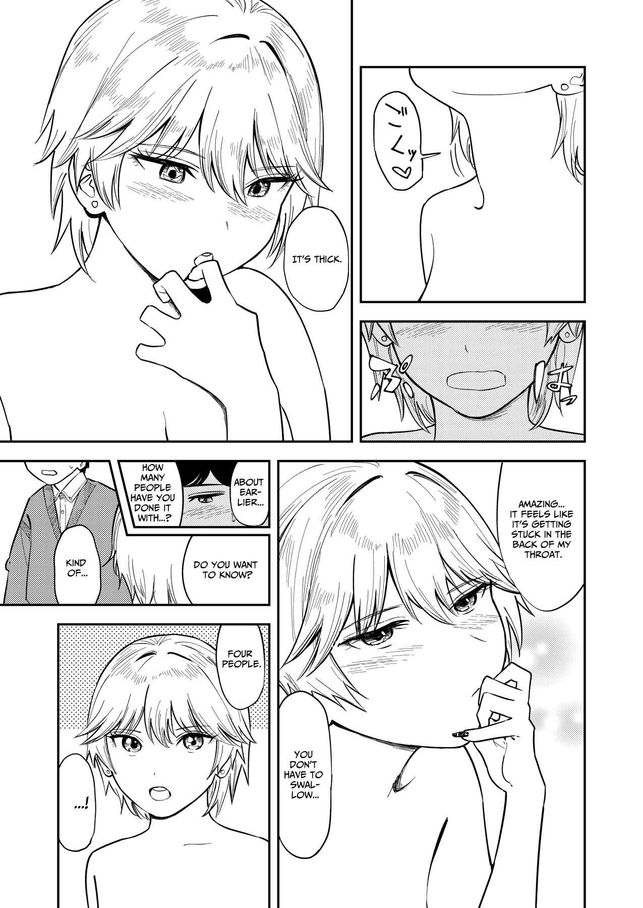 Hentai Manga Comic-Although he's always cold, but when it comes to sex he says -Read-30